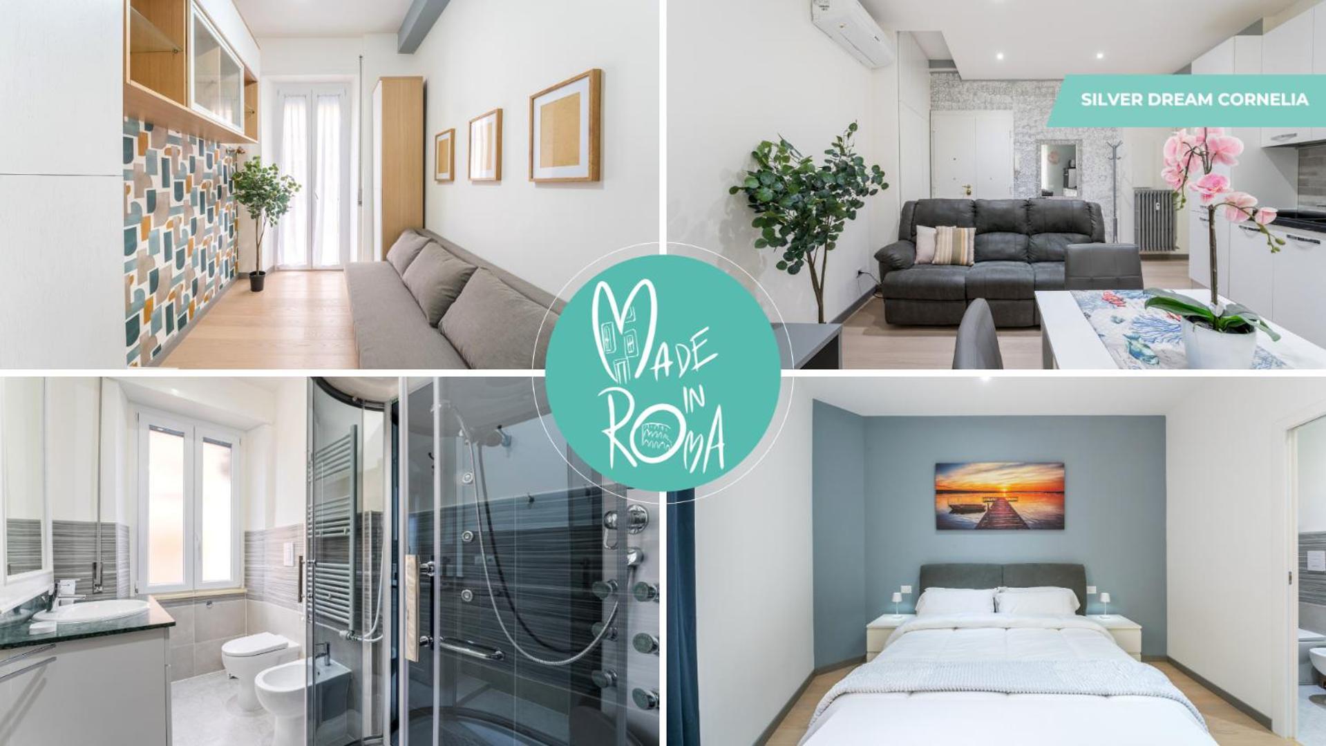 Silver Dream Cornelia, Elegant With Car Park Apartamento *